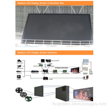 Waterprooof Stadium Outdoor P20 Full Color LED Display Screen Solutions